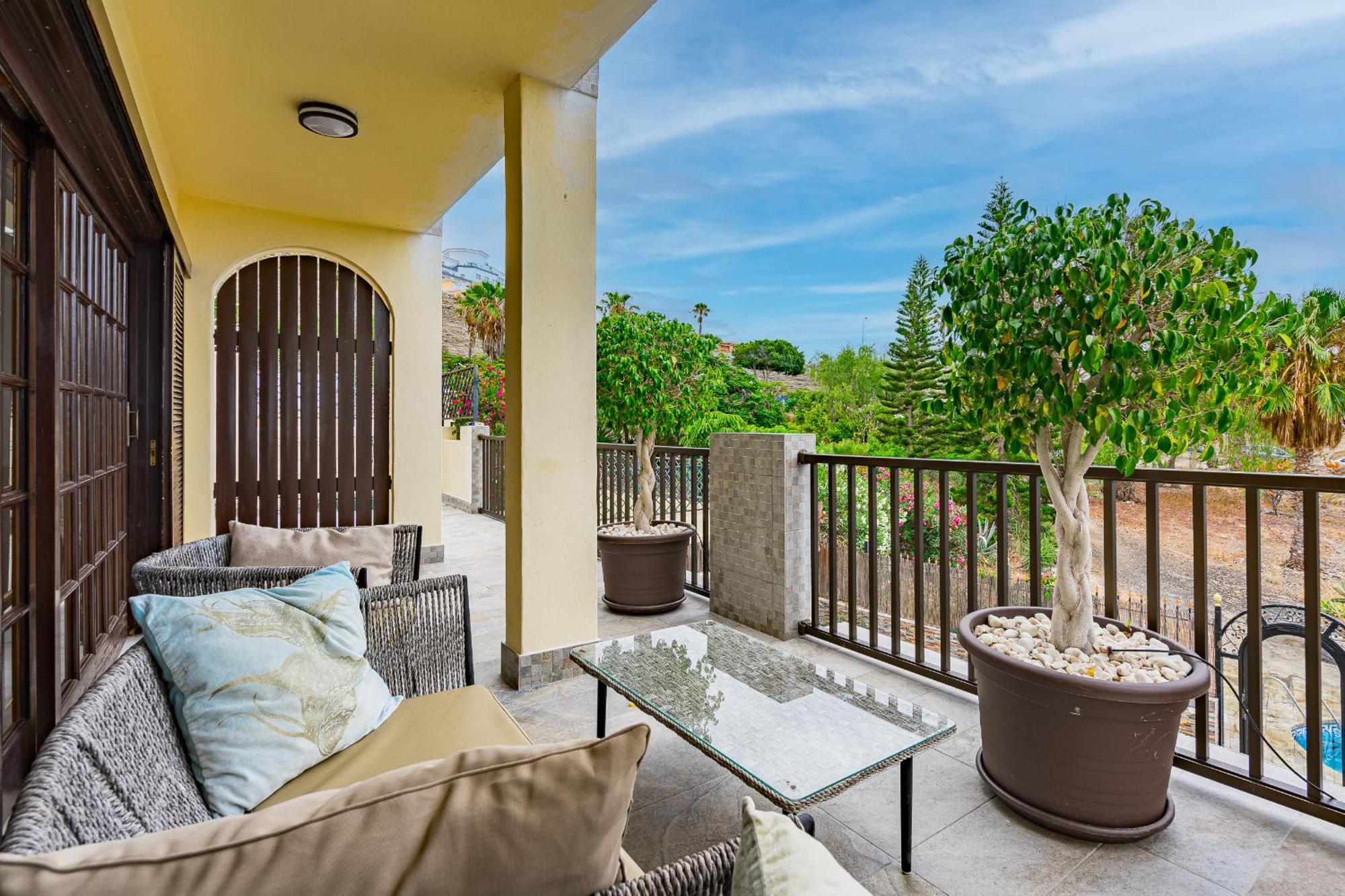 Villa Natali ,Luxury 3-Levels Large Villa On Tenerife, Ocean View, Private Poo L& Barbecue Area Адехе Экстерьер фото